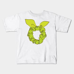 cute hair scrunchie Kids T-Shirt